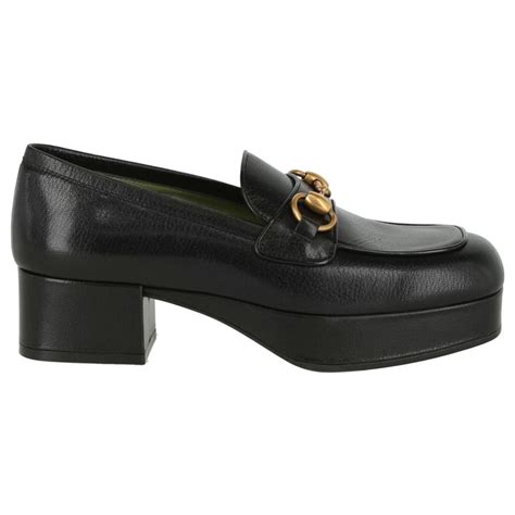 gucci houdan platform loafers|gucci platform loafers women.